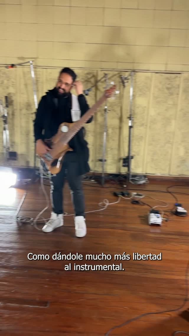 Rex Marte grabando Animaless en Estudios ION, Buenos Aires