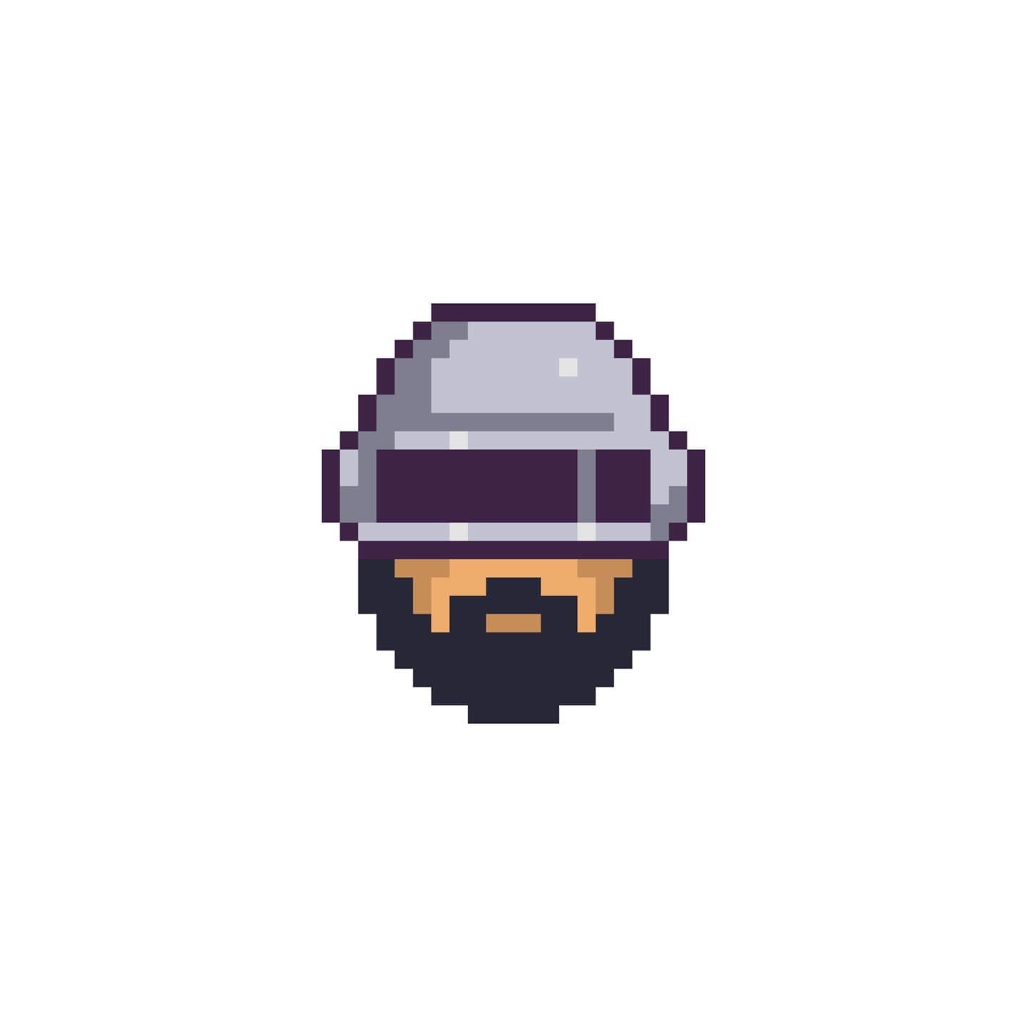 Adelanto de Cypher: un integrante en pixel art sobre fondo blanco