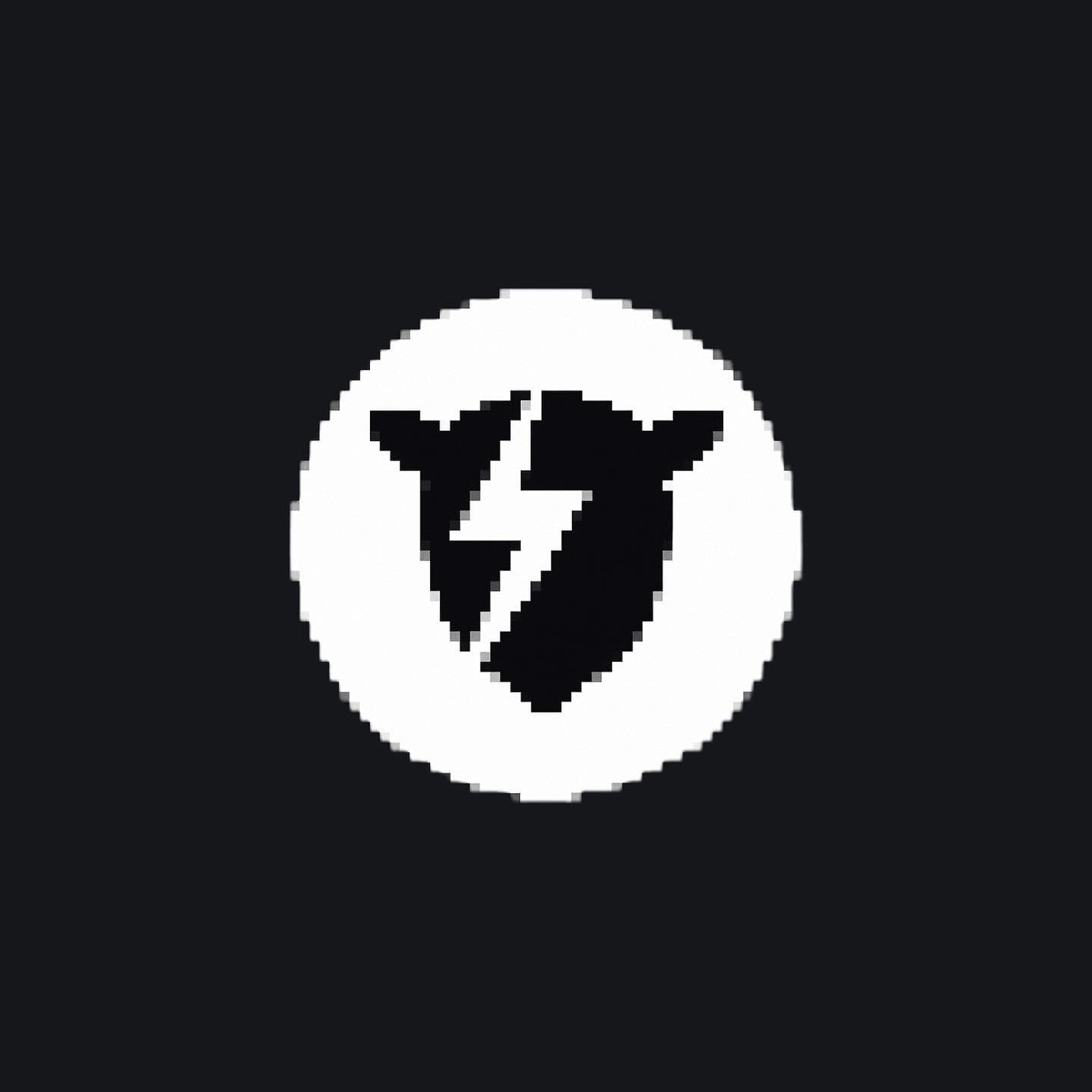 Emblema de Rex Marte en blanco y negro