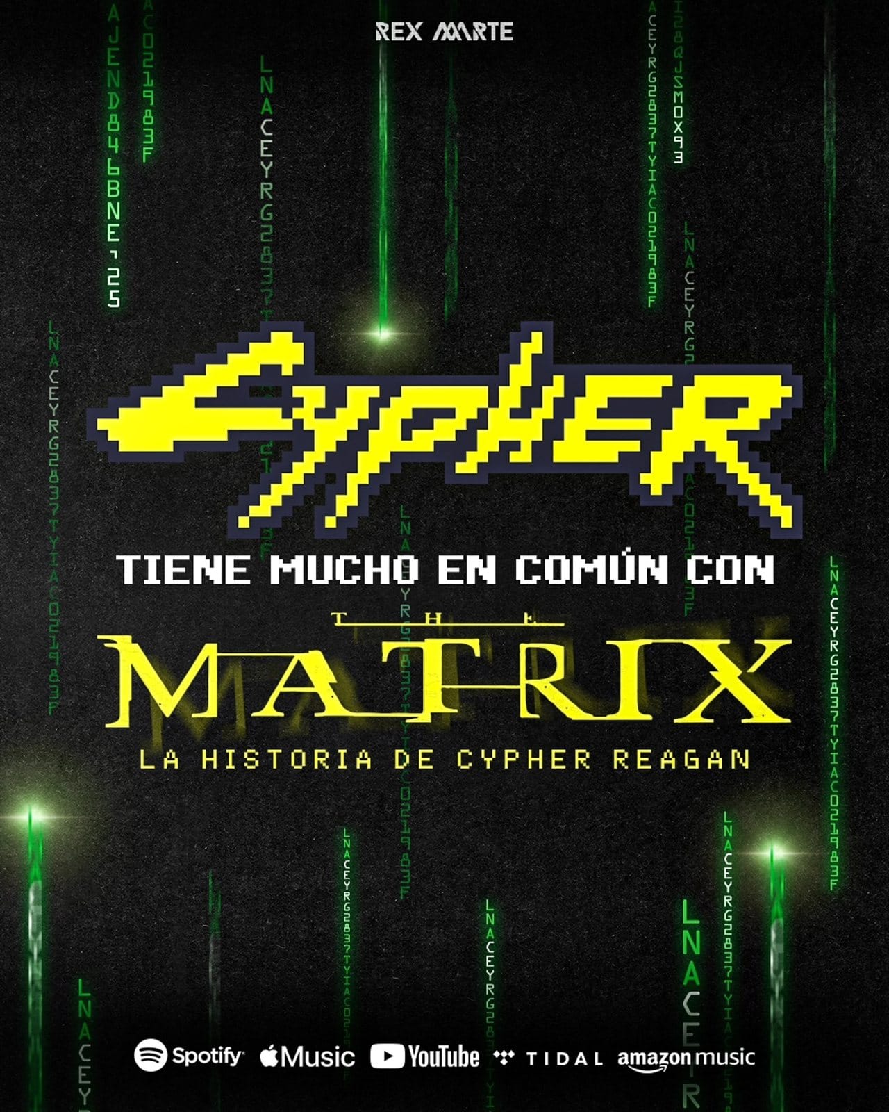 Cypher tiene mucho en común con Matrix
