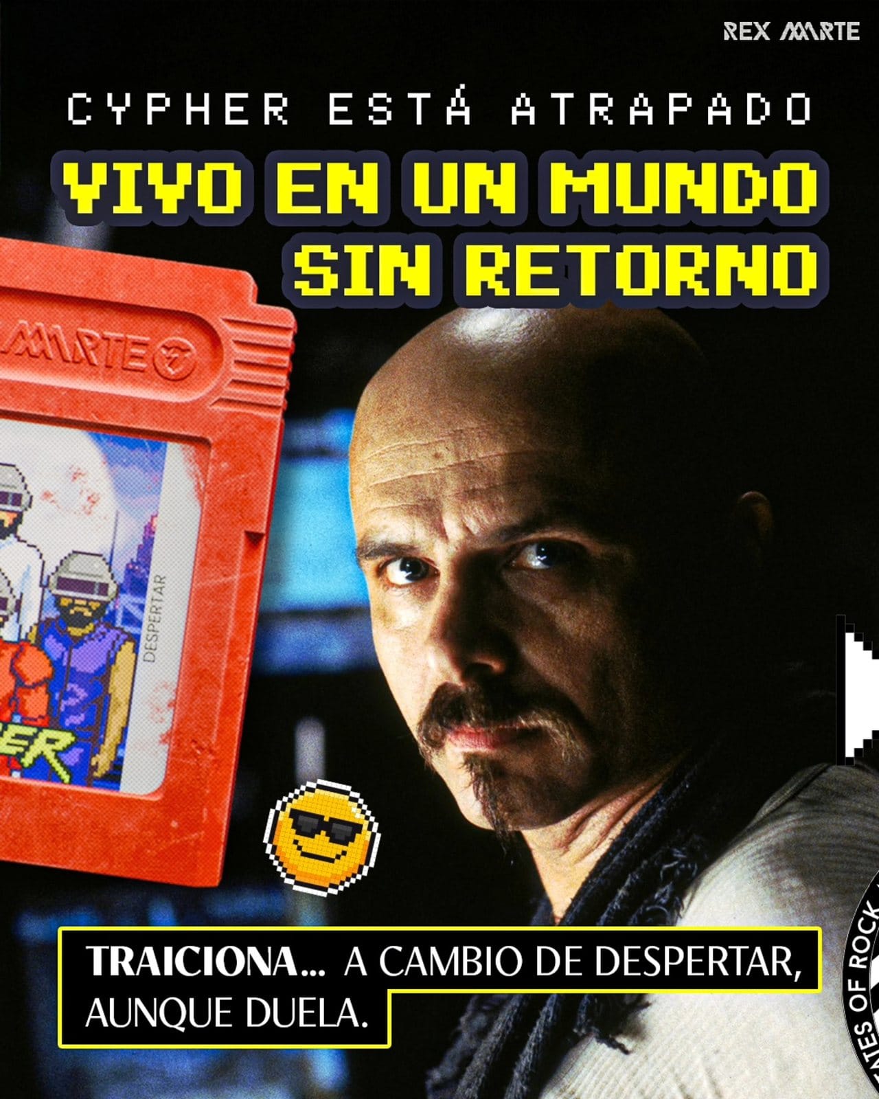 Cypher está atrapado: vivo en un mundo sin retorno