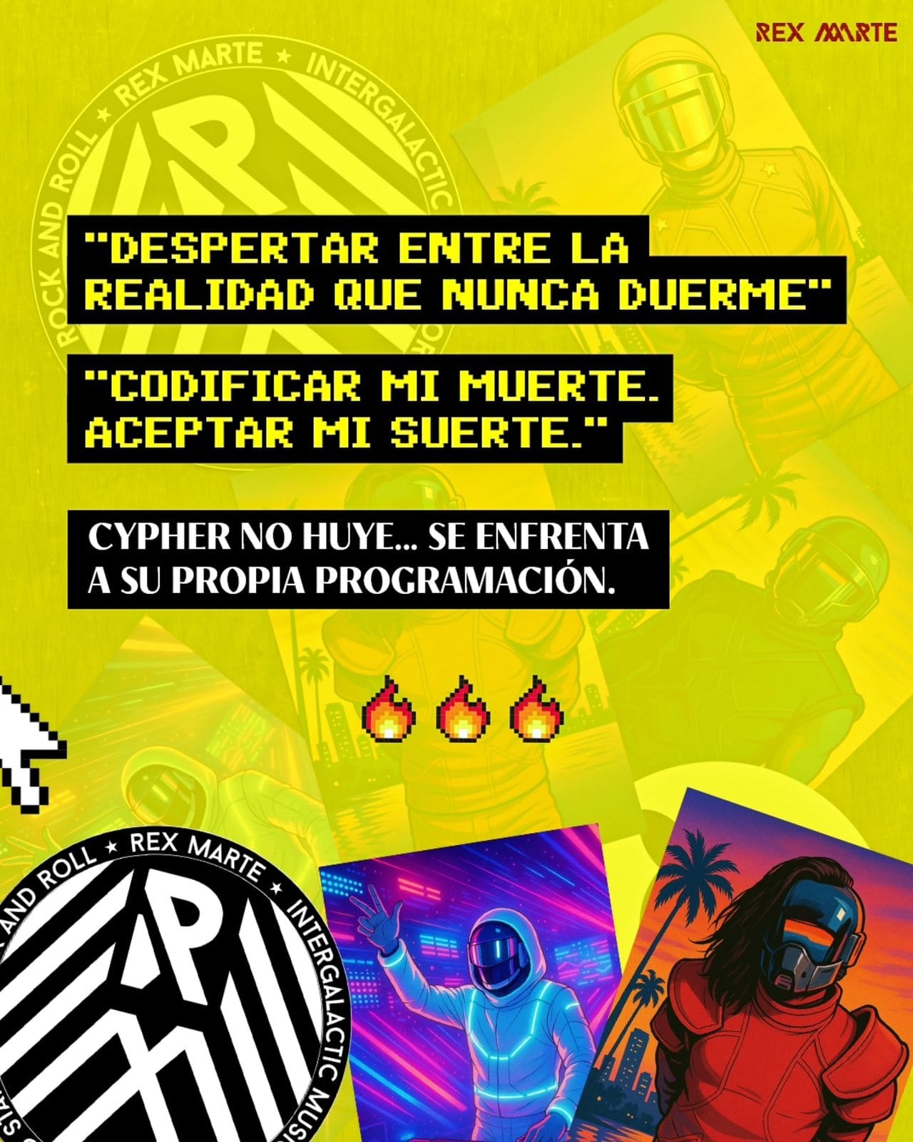 Frases de Cypher: despertar entre la realidad que nunca duerme