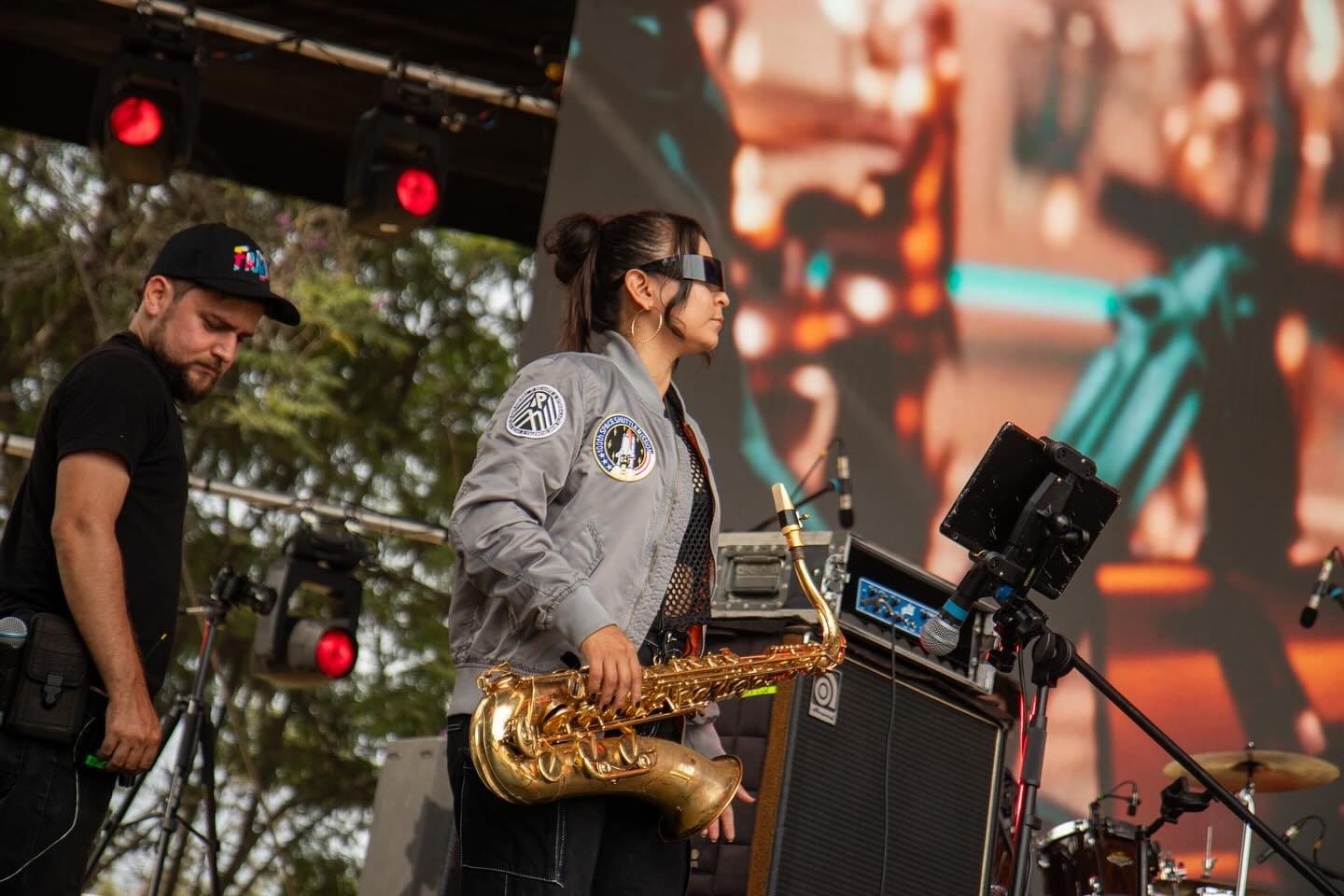 La saxofonista invitada en el show de FIURA 2024