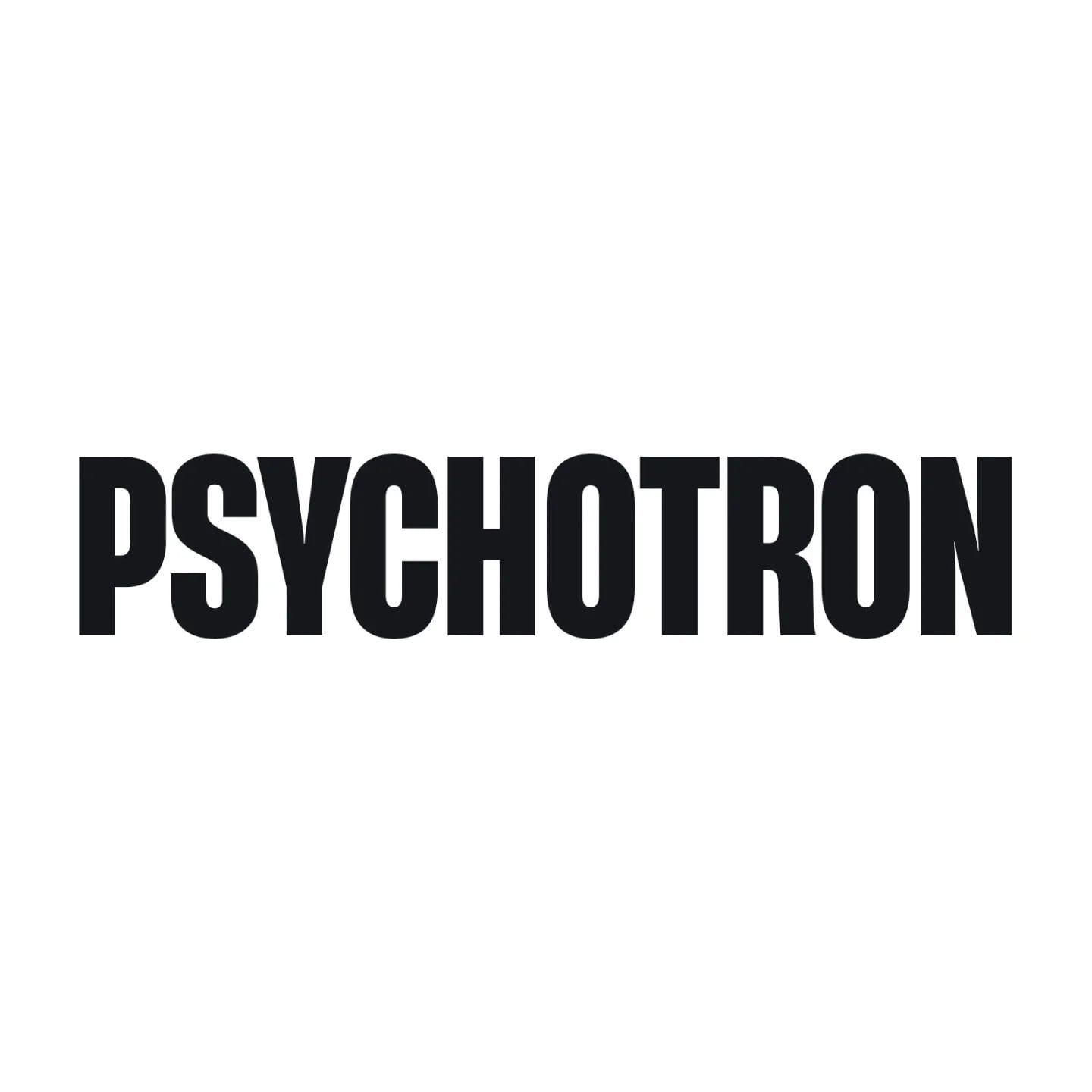 Logo de Psychotron sobre fondo blanco